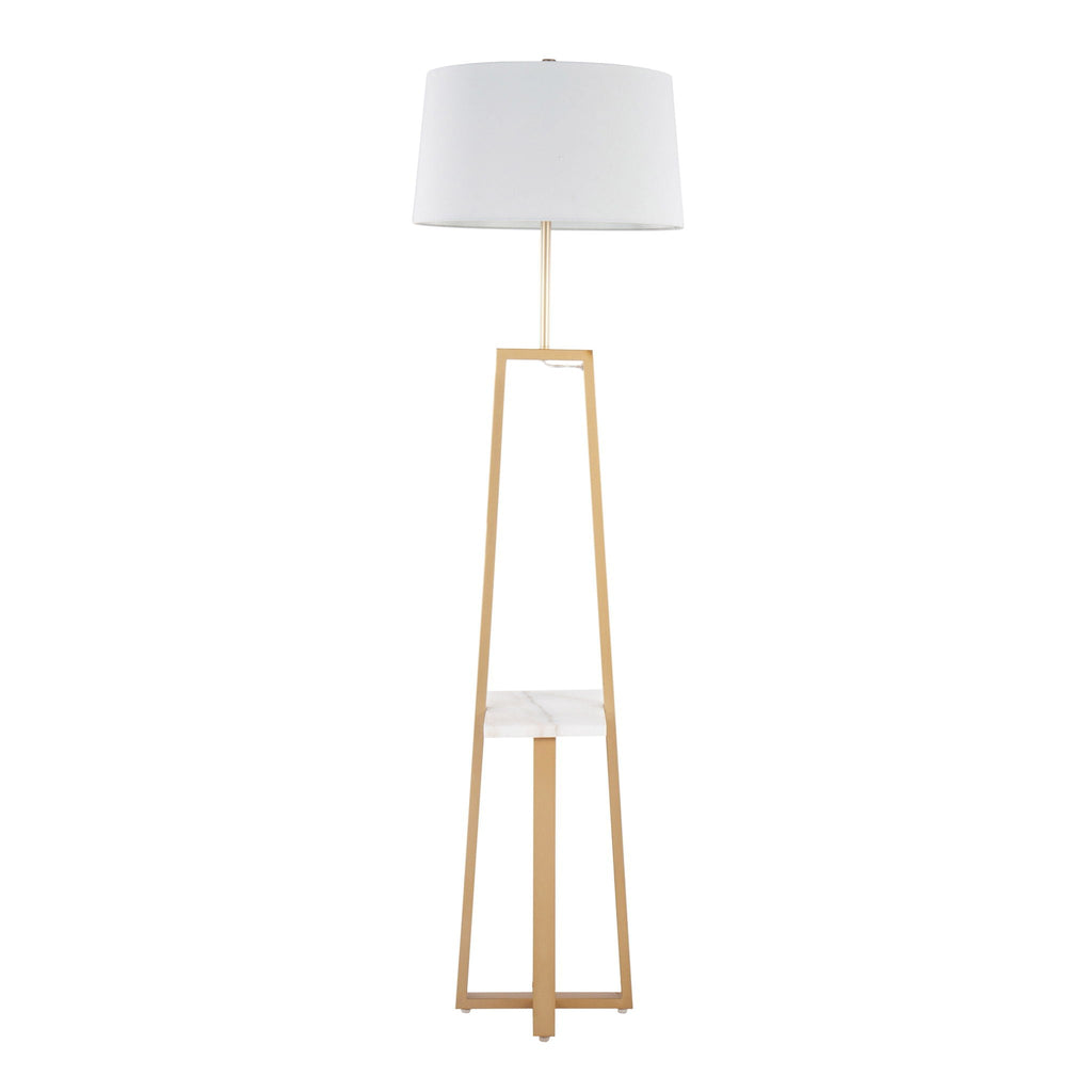 Cosmo - Shelf Contemporary / Floor Lamp