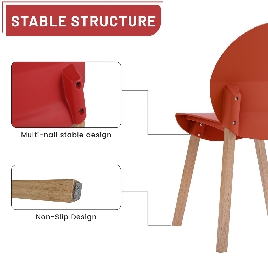 Summer 4-Pack Crimson Patio Furniture Set