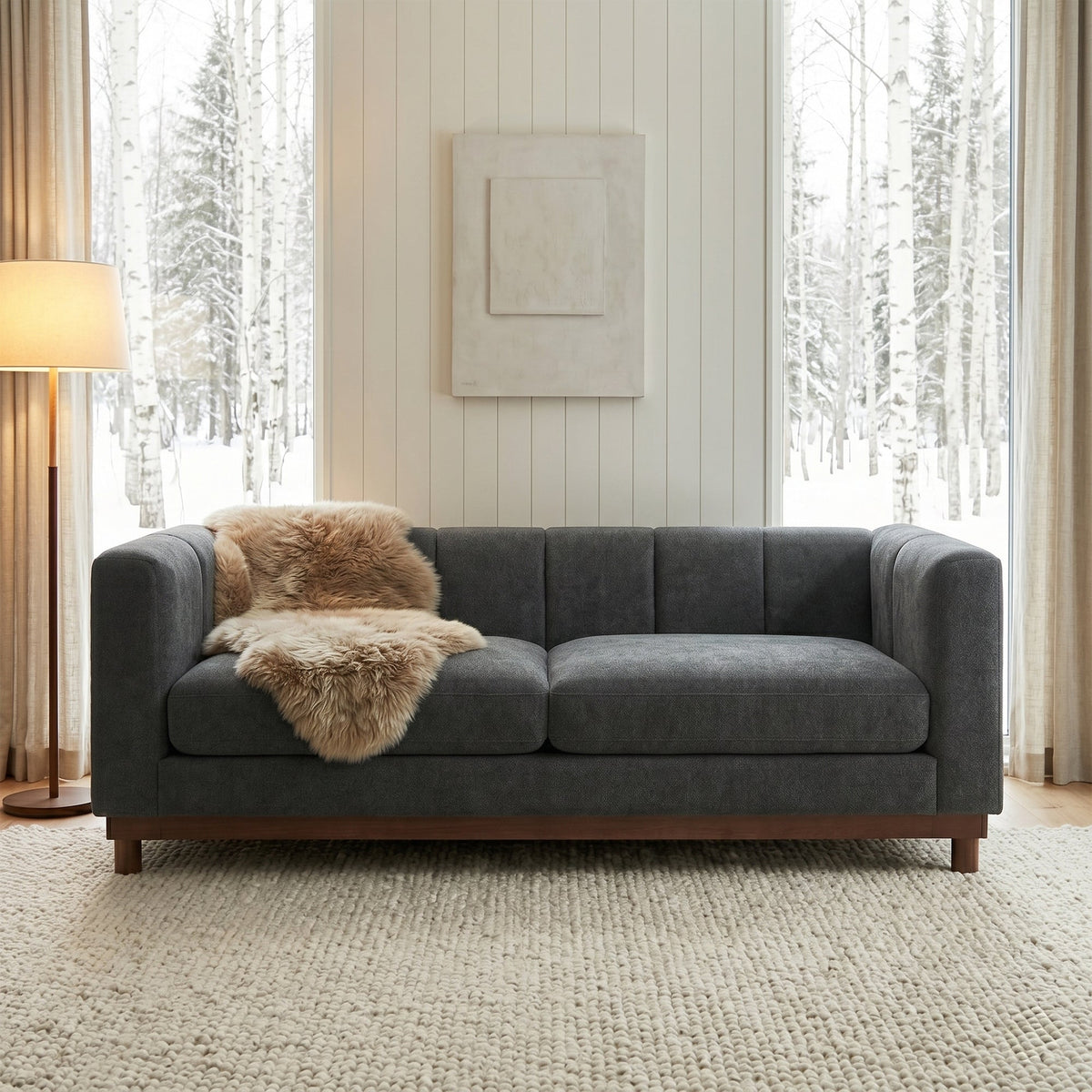 Modern Sofa Couch 78.7" Loveseat Sofa