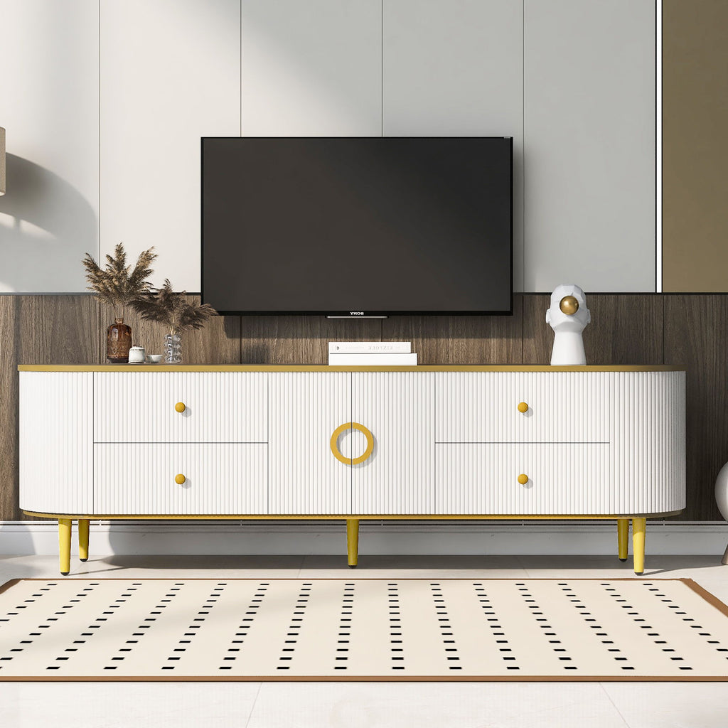 Modern TV Stand For TVs Up To 80"