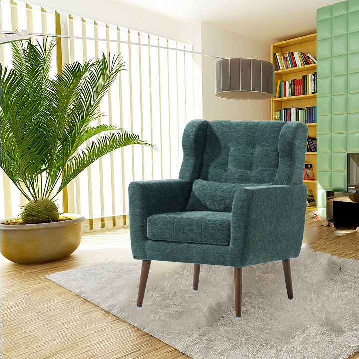 Modern Accent Chair Upholstered Foam Filled