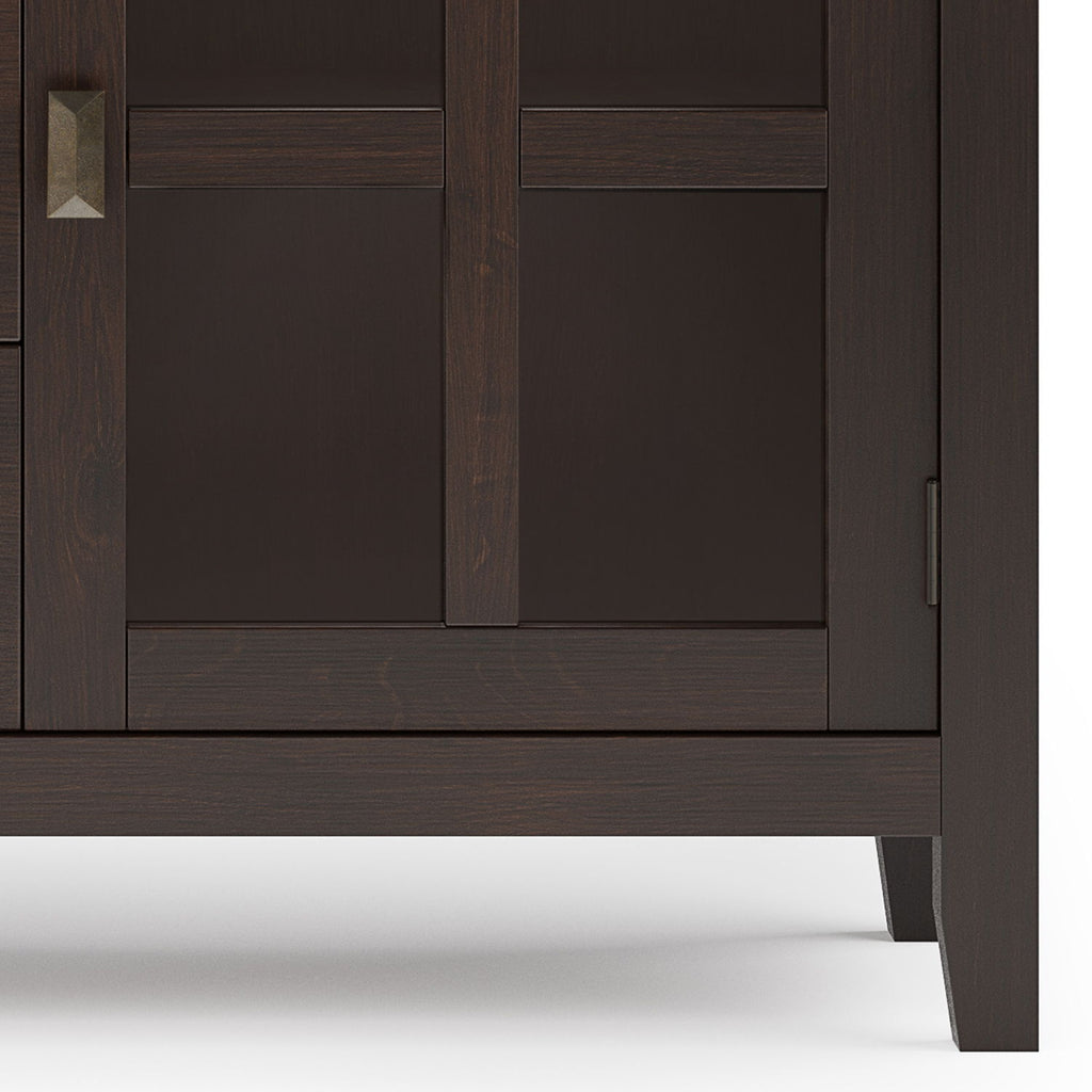 Large Sideboard Buffet - Dark Chestnut Brown