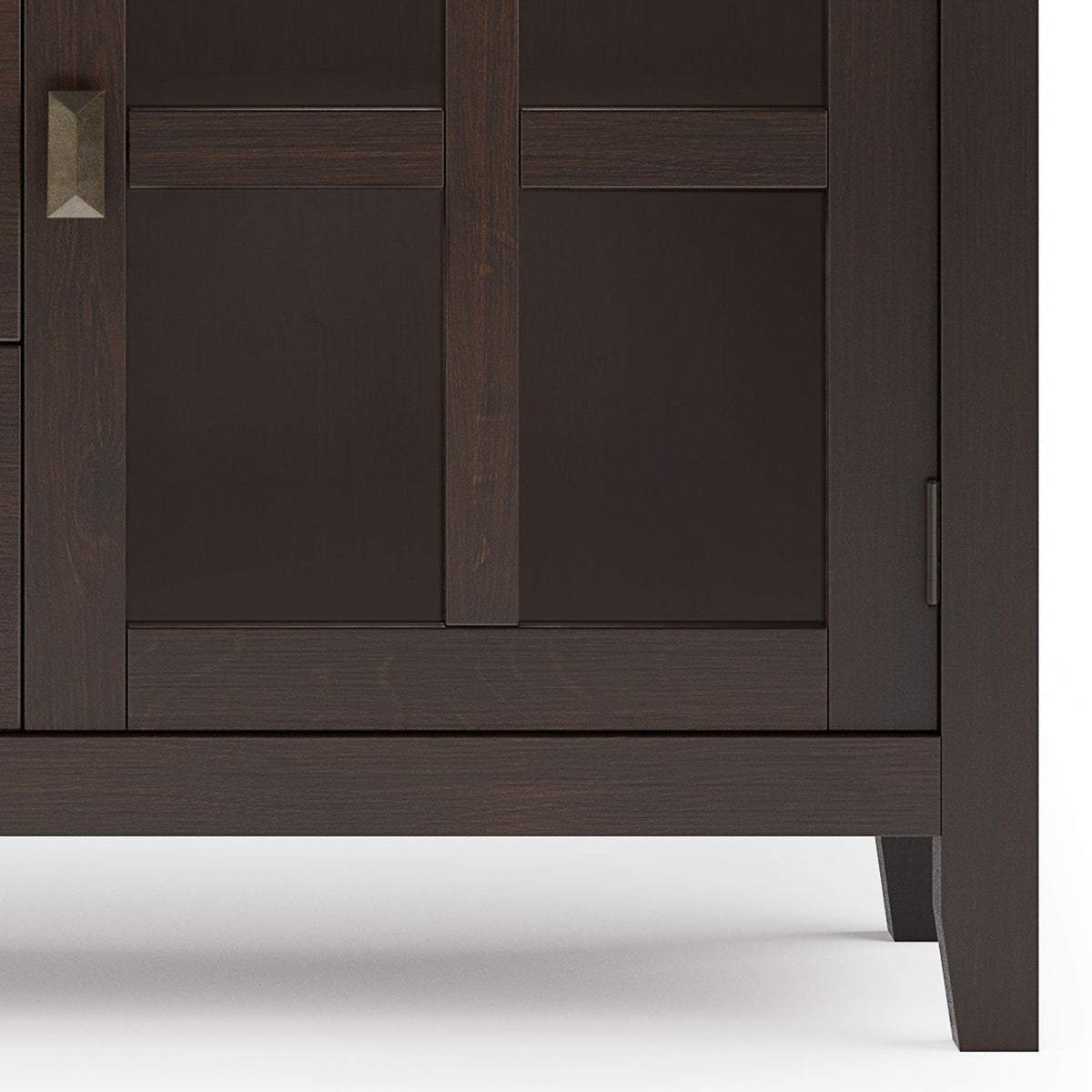 Large Sideboard Buffet - Dark Chestnut Brown