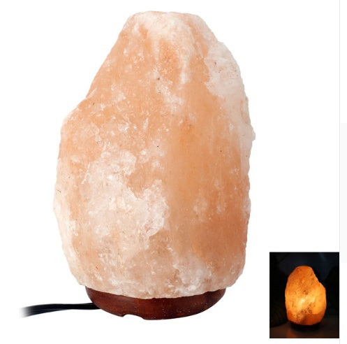 Crystal salt night bedside lamp