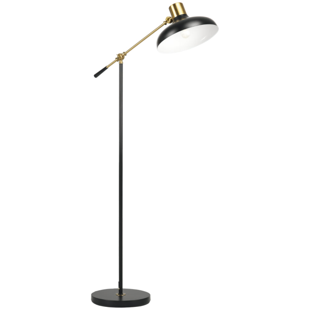 Industrial Floor Lamp | Adjustable Height & Rotating Head