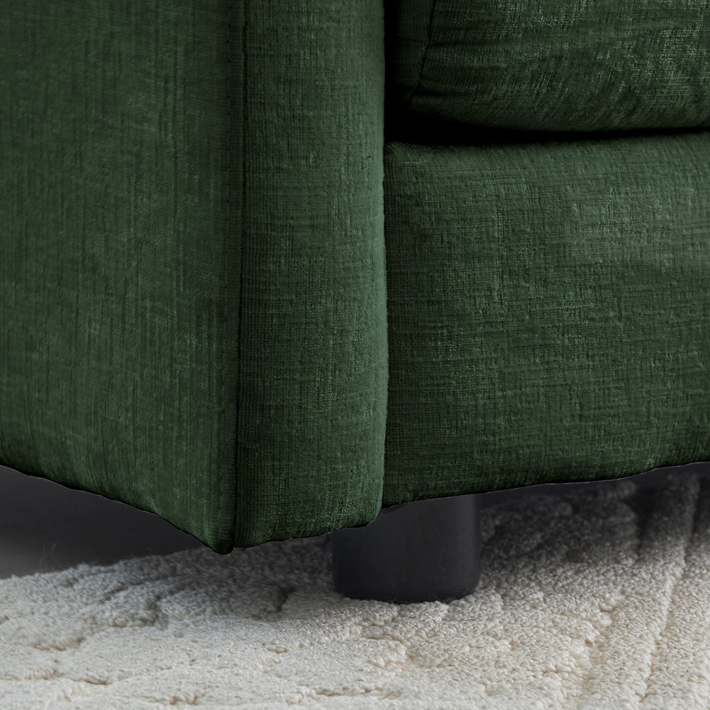 Modern Fabric Loveseat Sofa Couch