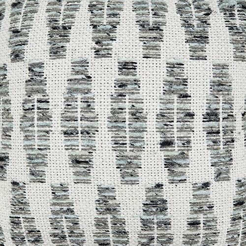 Grey Diamond Design Pure Cotton Decorative Throw Pillow