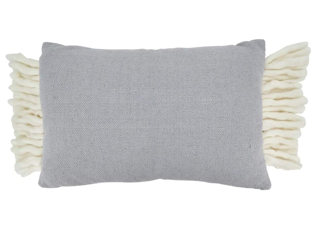 Tasseled Design Pure Cotton Decorative Throw Pillow