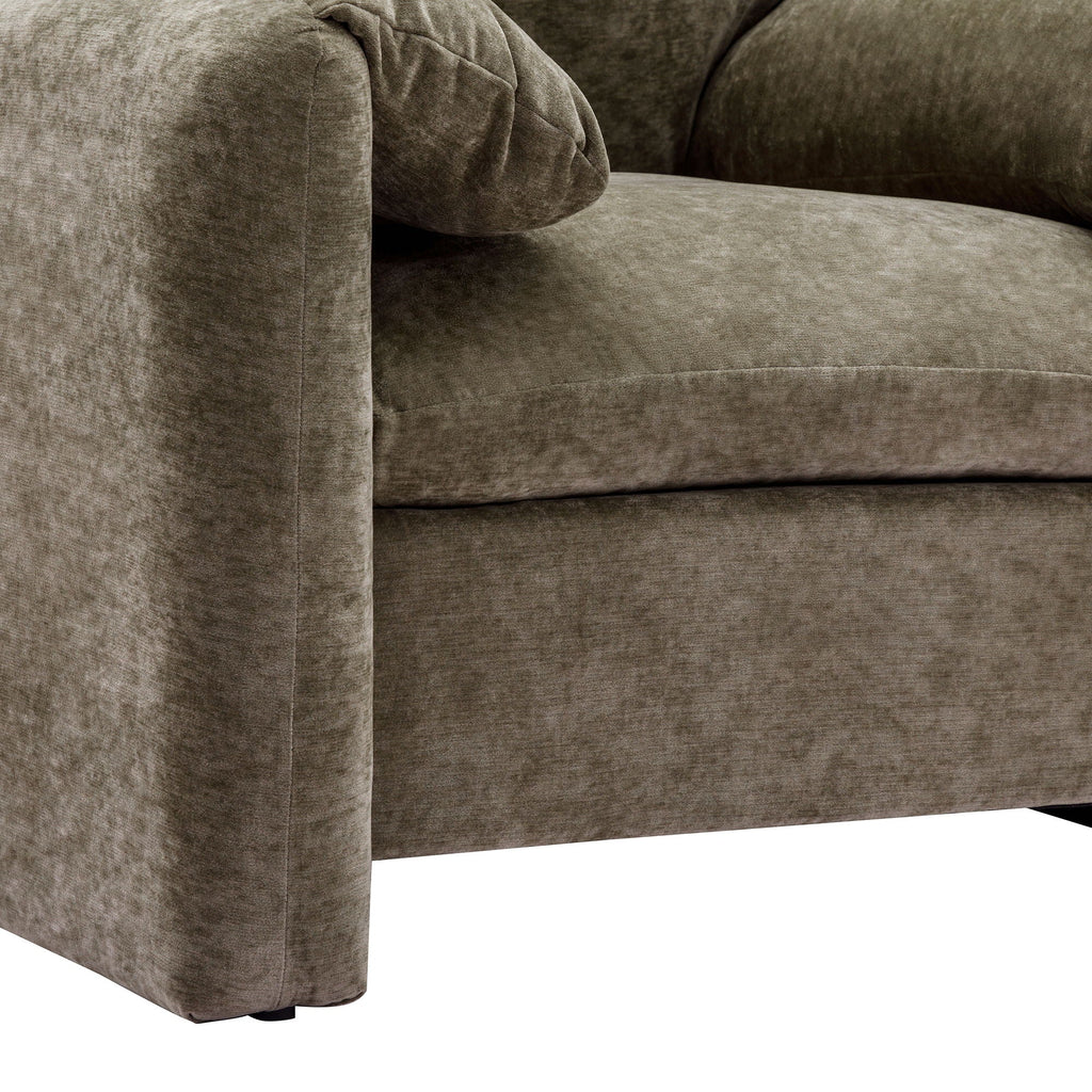 Oversized Accent Single Lounge Chair - Matcha Green