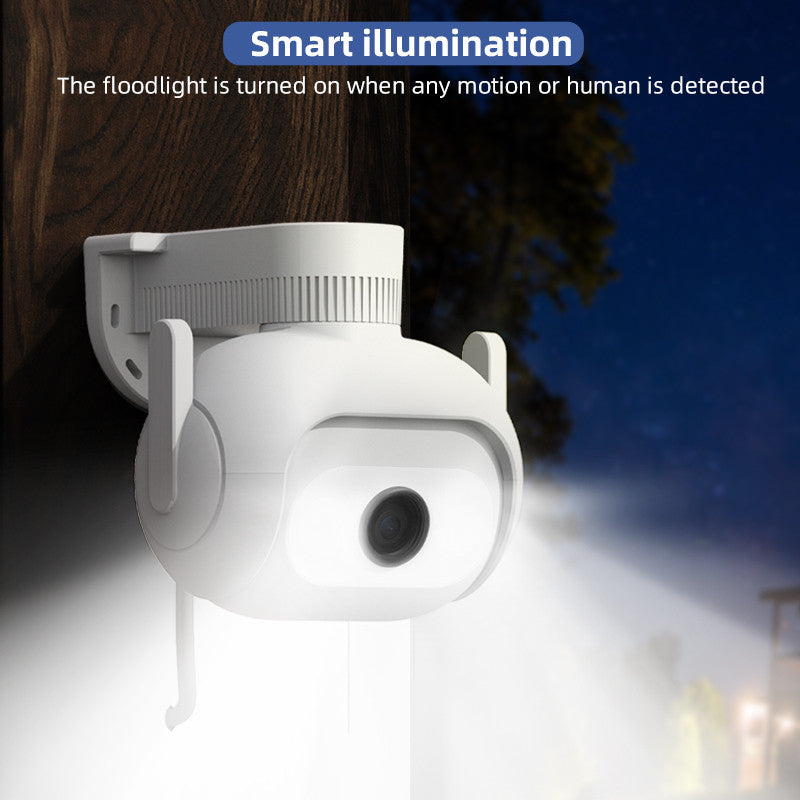 Wi-fi Smart Security System Kit Outdoor Video Surveillance