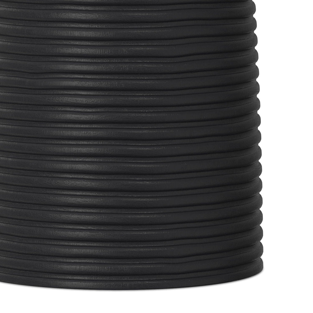 Boyd - Ribbed Accent Table - Black