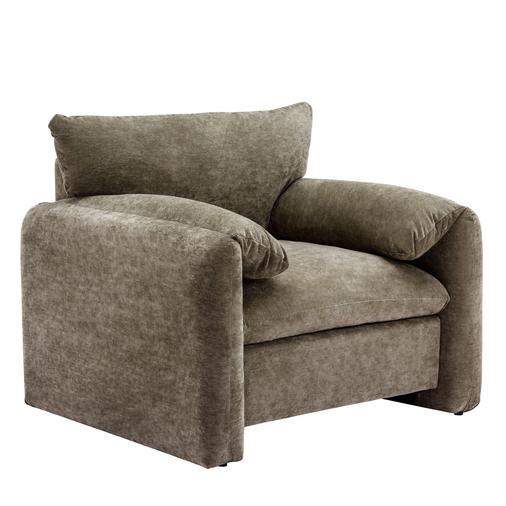 Oversized Accent Single Lounge Chair - Matcha Green