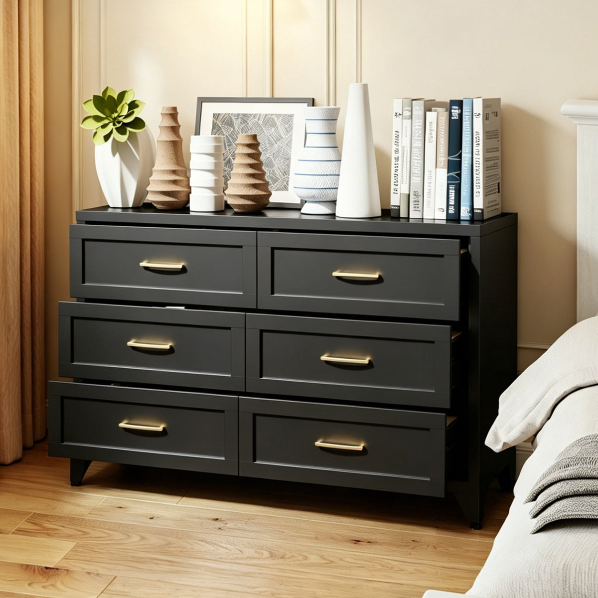 6 Drawer Dresser for Bedroom