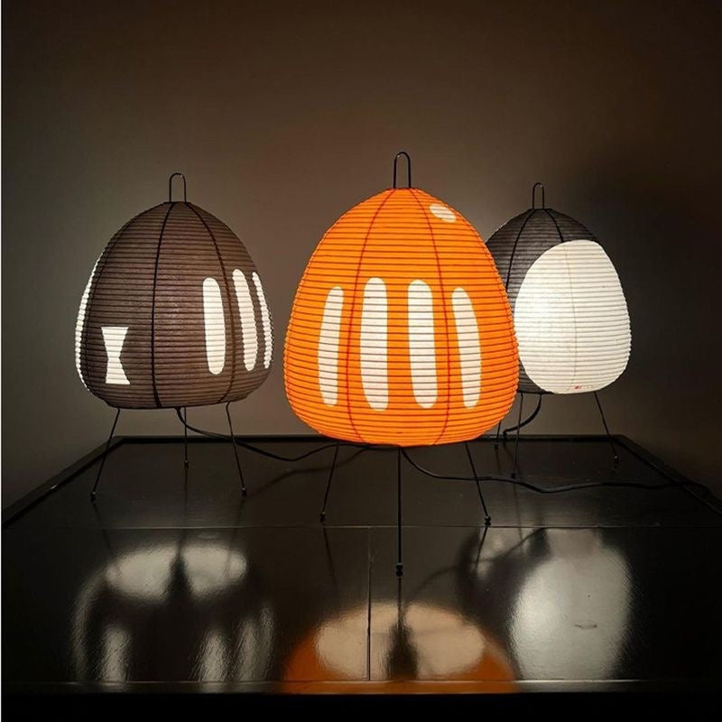 Japanese retro rice paper table lamp