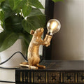 Resin Animal Mouse Table Lamp