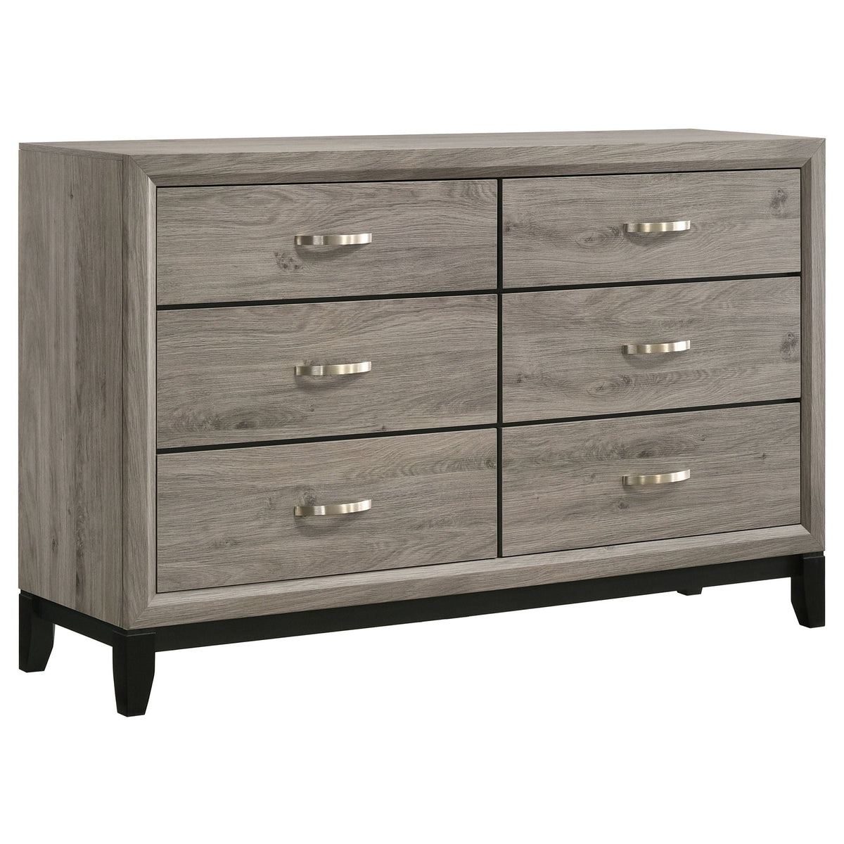 Valen Five-piece Queen Bedroom Set Light Taupe