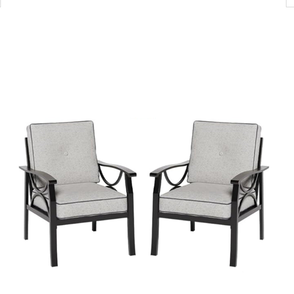 4-Piece Metal Patio Furniture Set