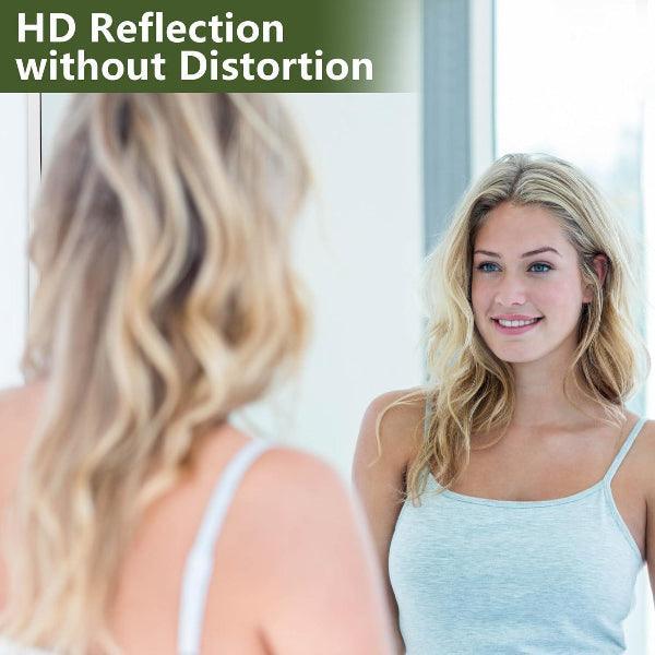 Silver Oversized Full Length Mirror – Aluminum Floor Mirror
