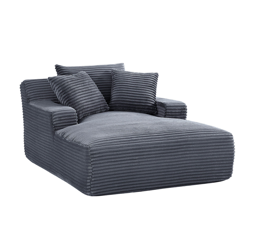 Cloudline - Oversized Chaise Lounge, Full Foam Cushioning, Cozy Sleeper