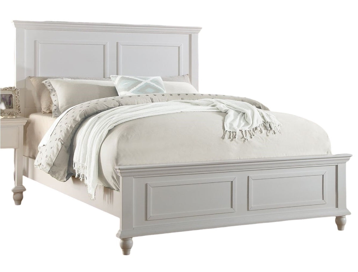 White California King Size Bedroom Furniture Set