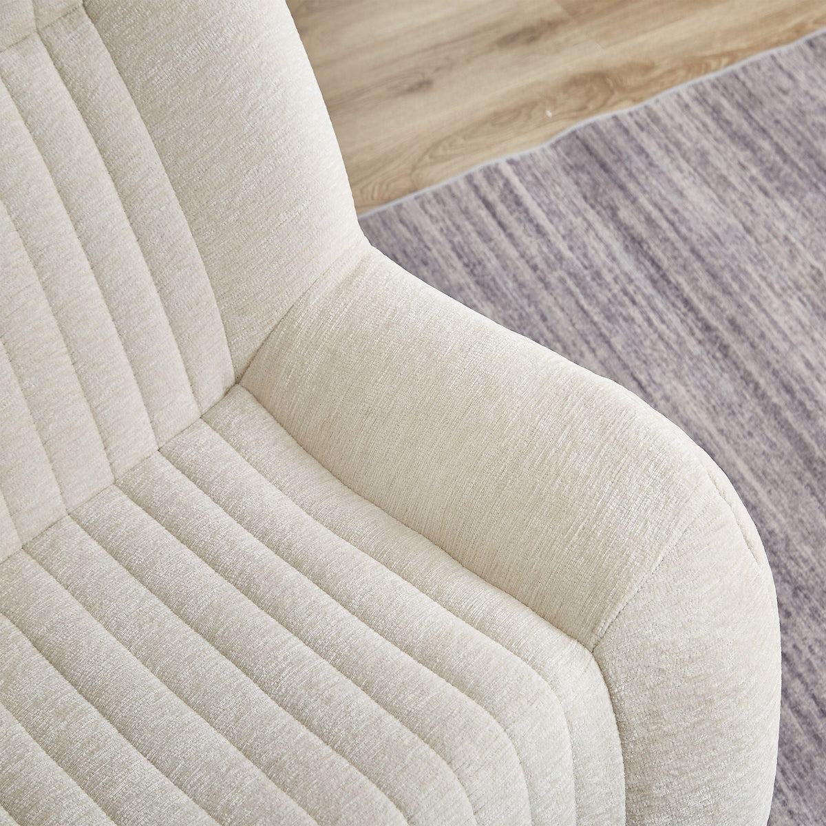 Bean Bag Chair For Adults, Memory Foam, Chenille Fabric