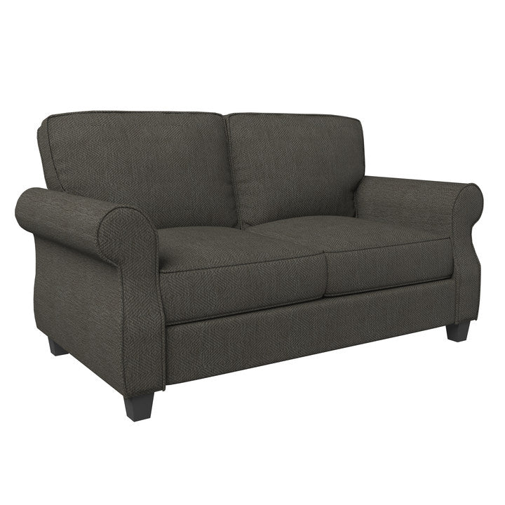 Sofa with Solid Wood Frame, Extra Deep Seats, Modern 2 Seater Sofa