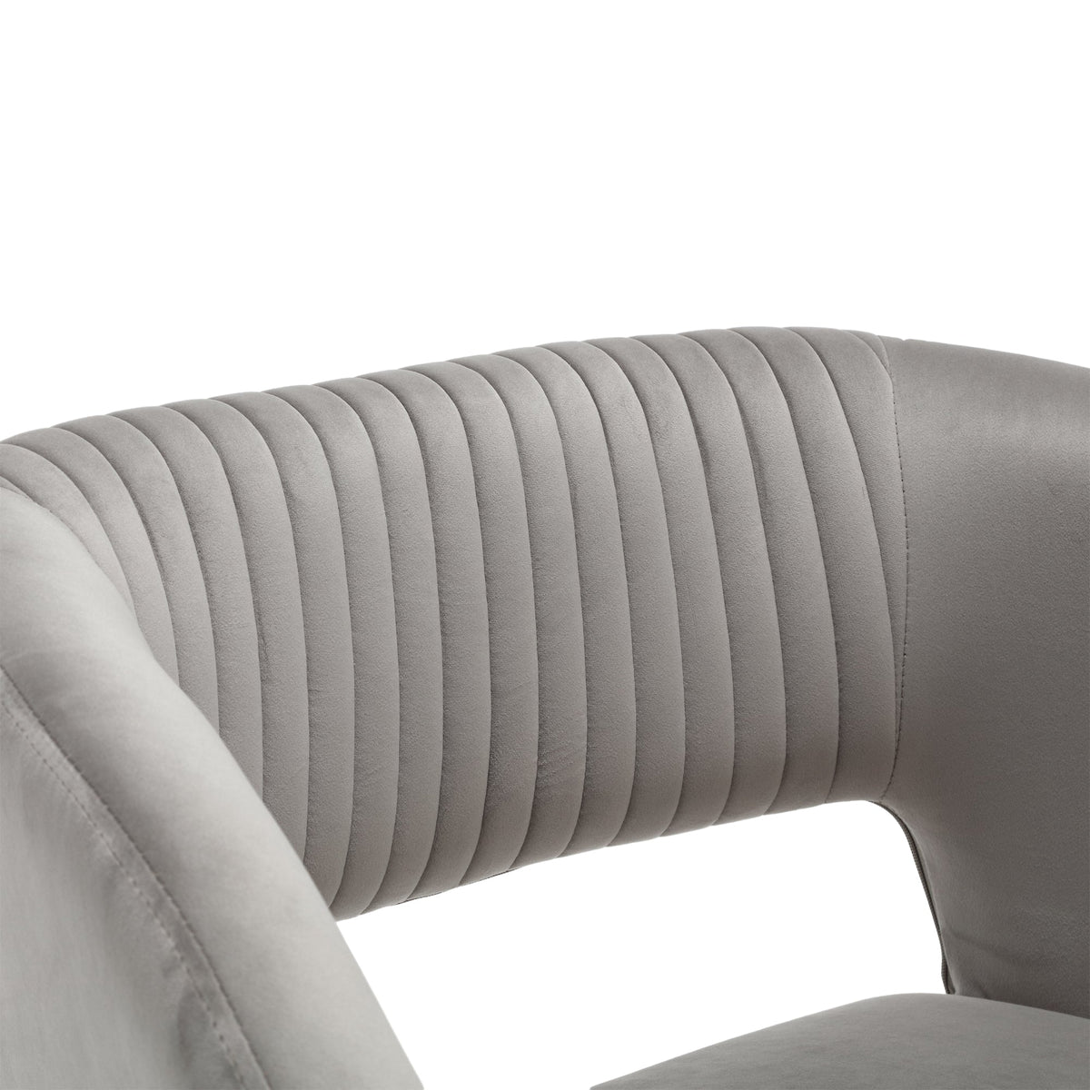 Upholstered Tufted Linen Fabric Accent Chair