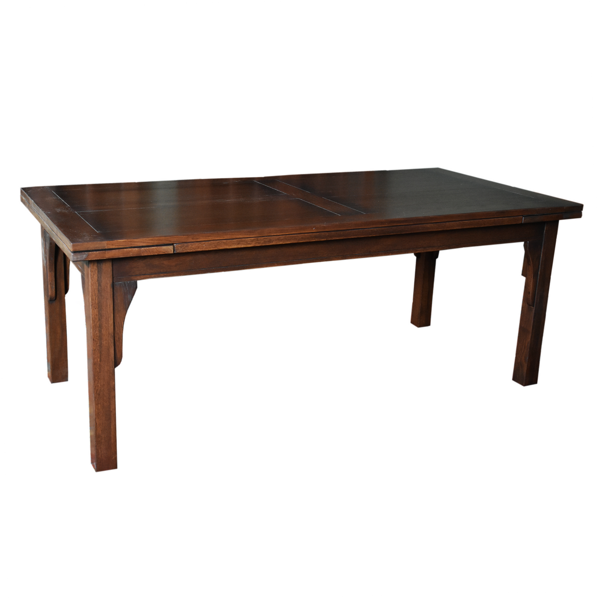 Mission Stow Leaf Table with Chair Dining Set - Dark Oak