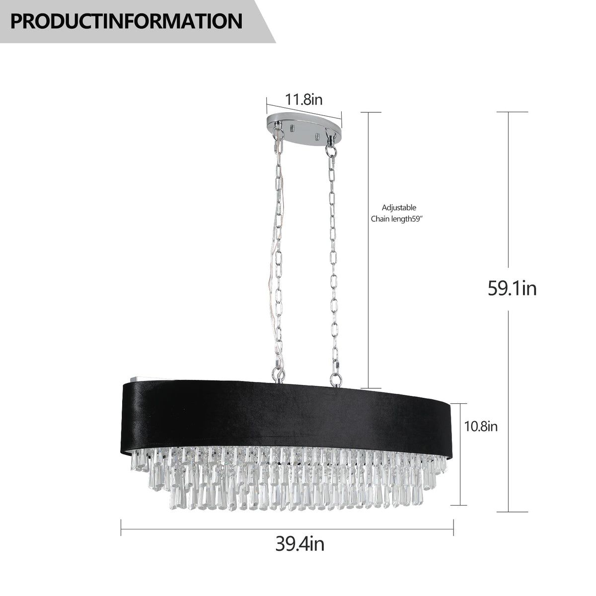 Modern Crystal Chandelier for Living-Room Cristal Lamp