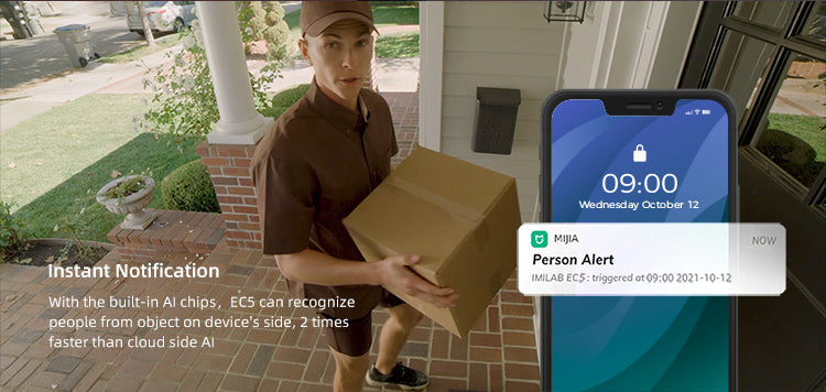 Wi-fi Smart Security System Kit Outdoor Video Surveillance