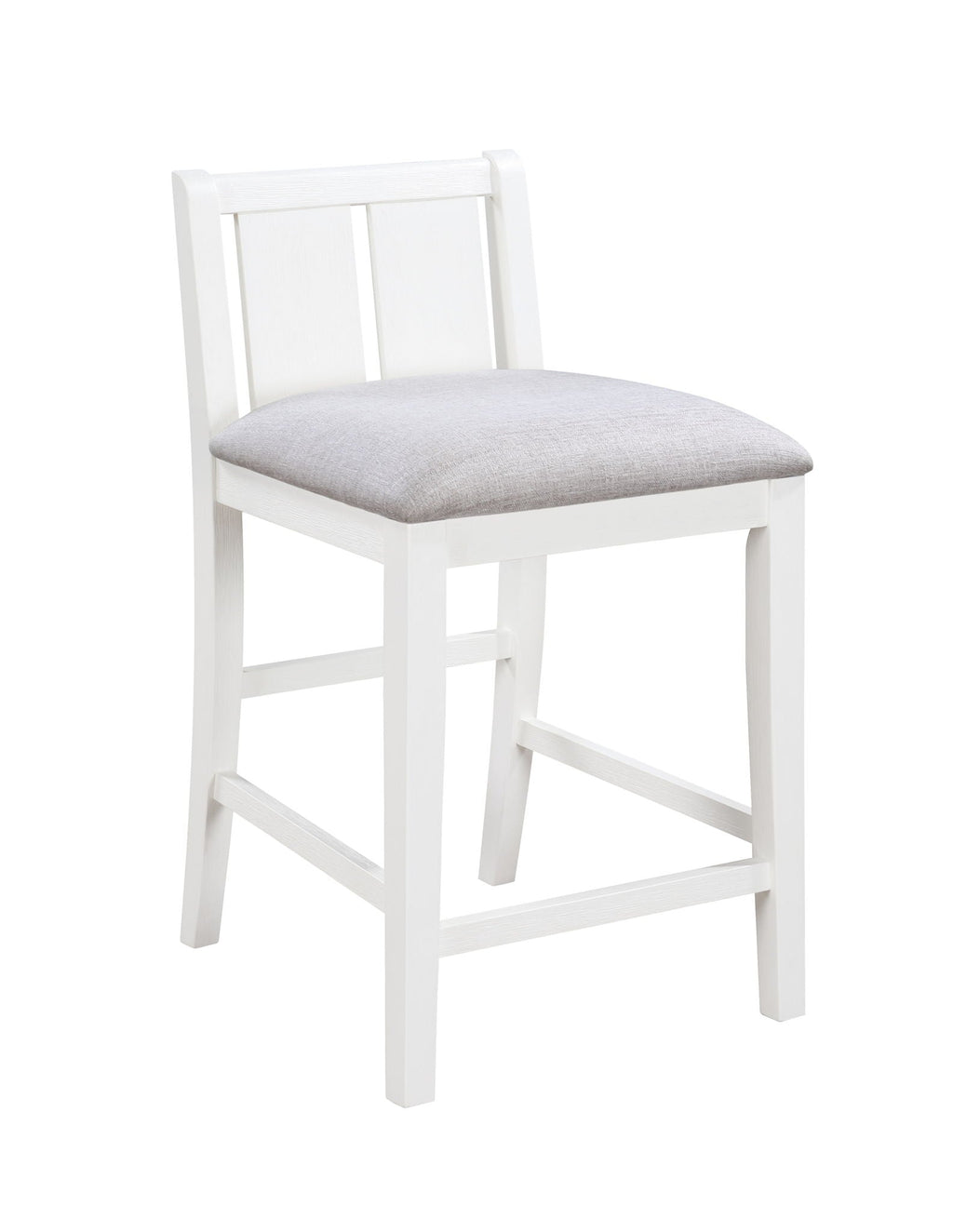 3 Piece Counter Height Dining Table With Shelves And 2 Chairs