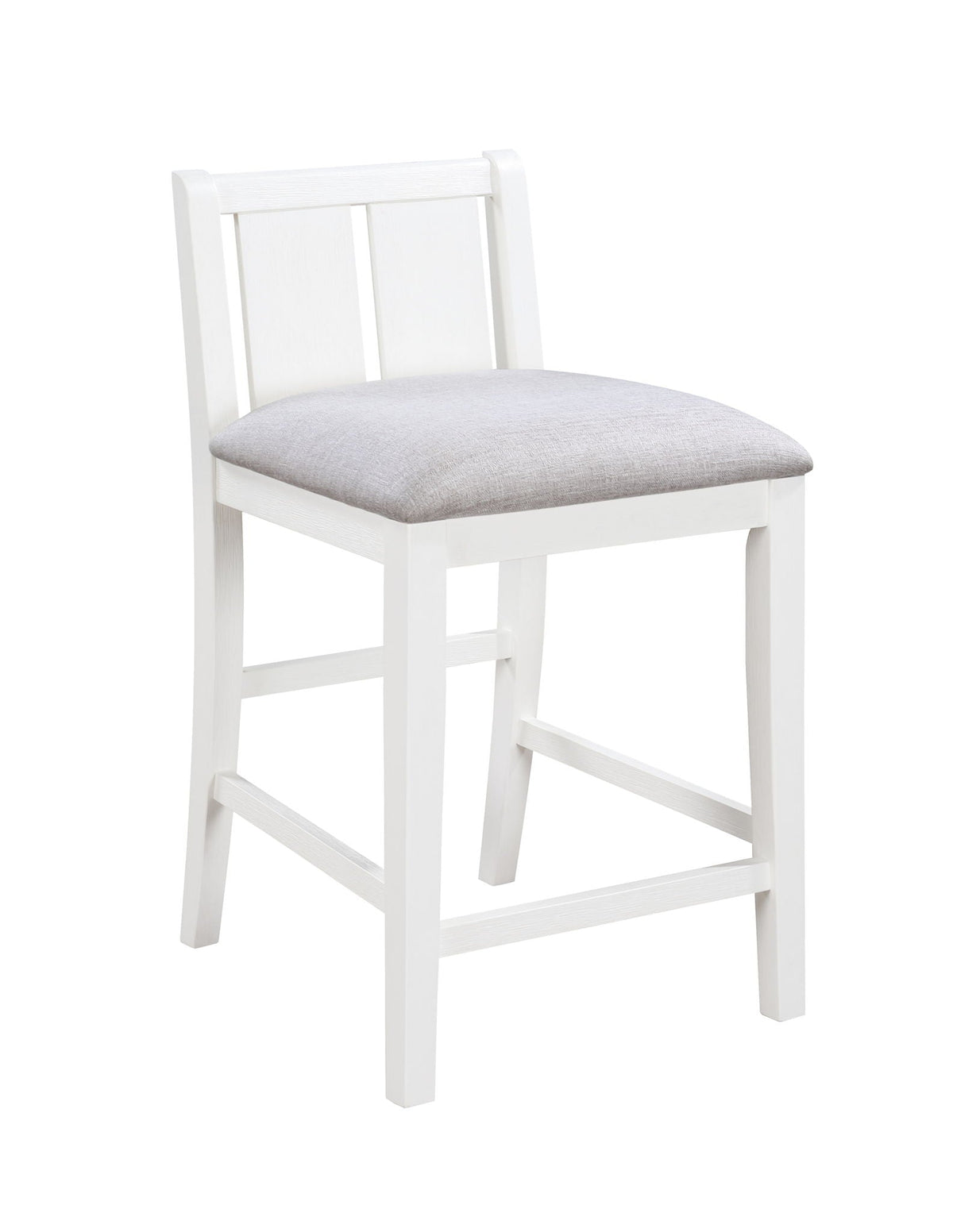 3 Piece Counter Height Dining Table With Shelves And 2 Chairs