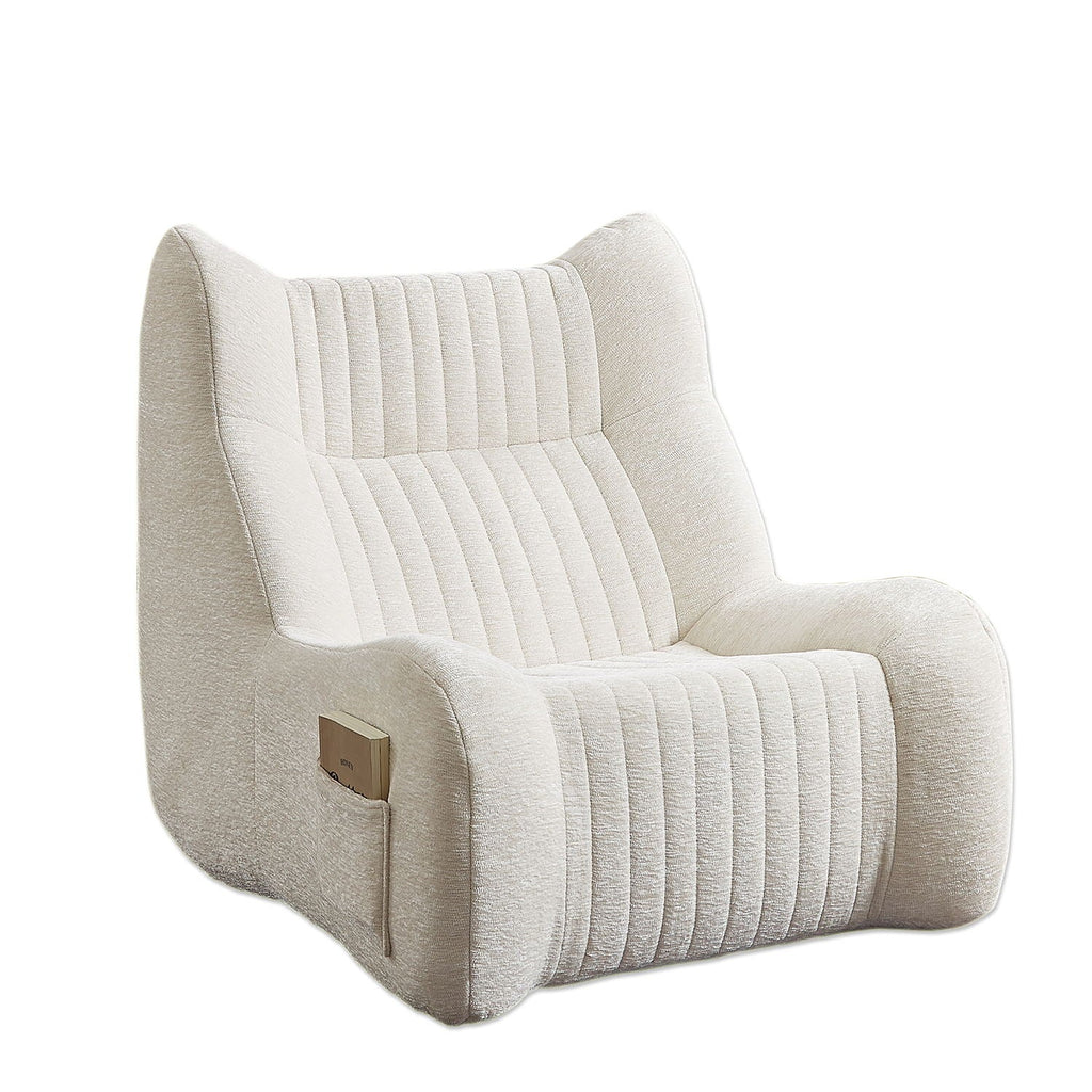 Bean Bag Chair For Adults, Memory Foam, Chenille Fabric