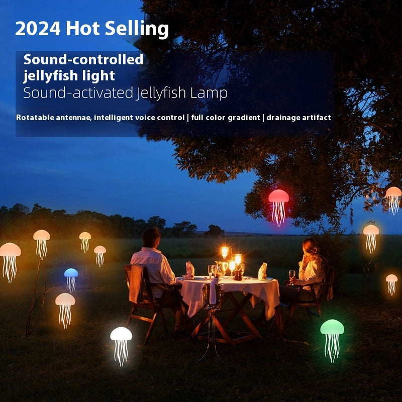 Jellyfish Smart Lamp For Bedside Table