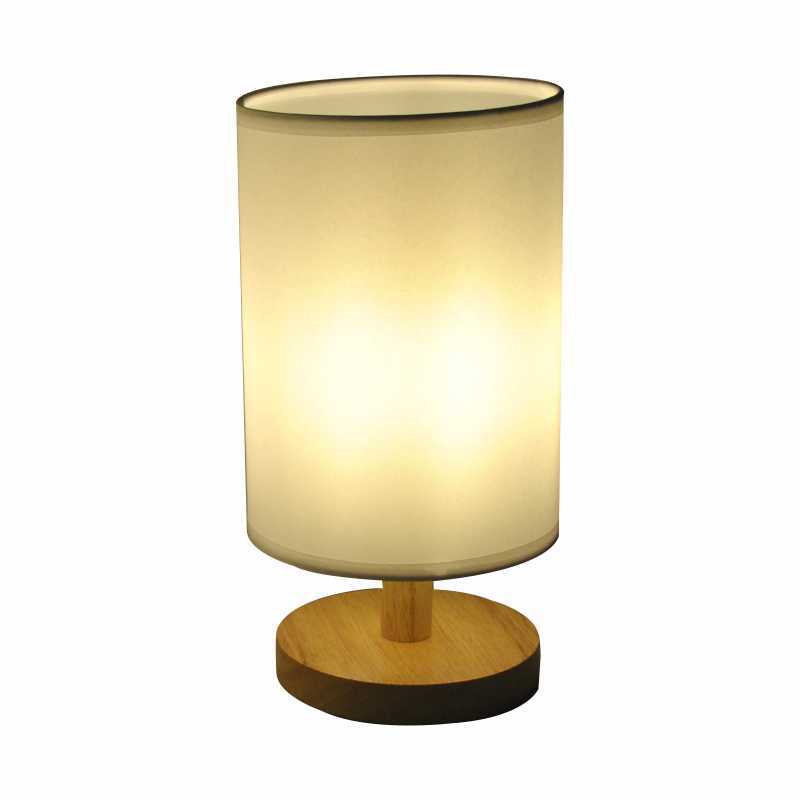 Bedroom Bedside Solid Wood Table Lamp