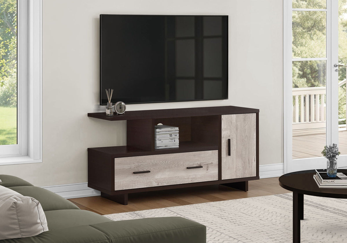 TV Stand, Console, Media Entertainment Center, Storage Cabinet, Drawers