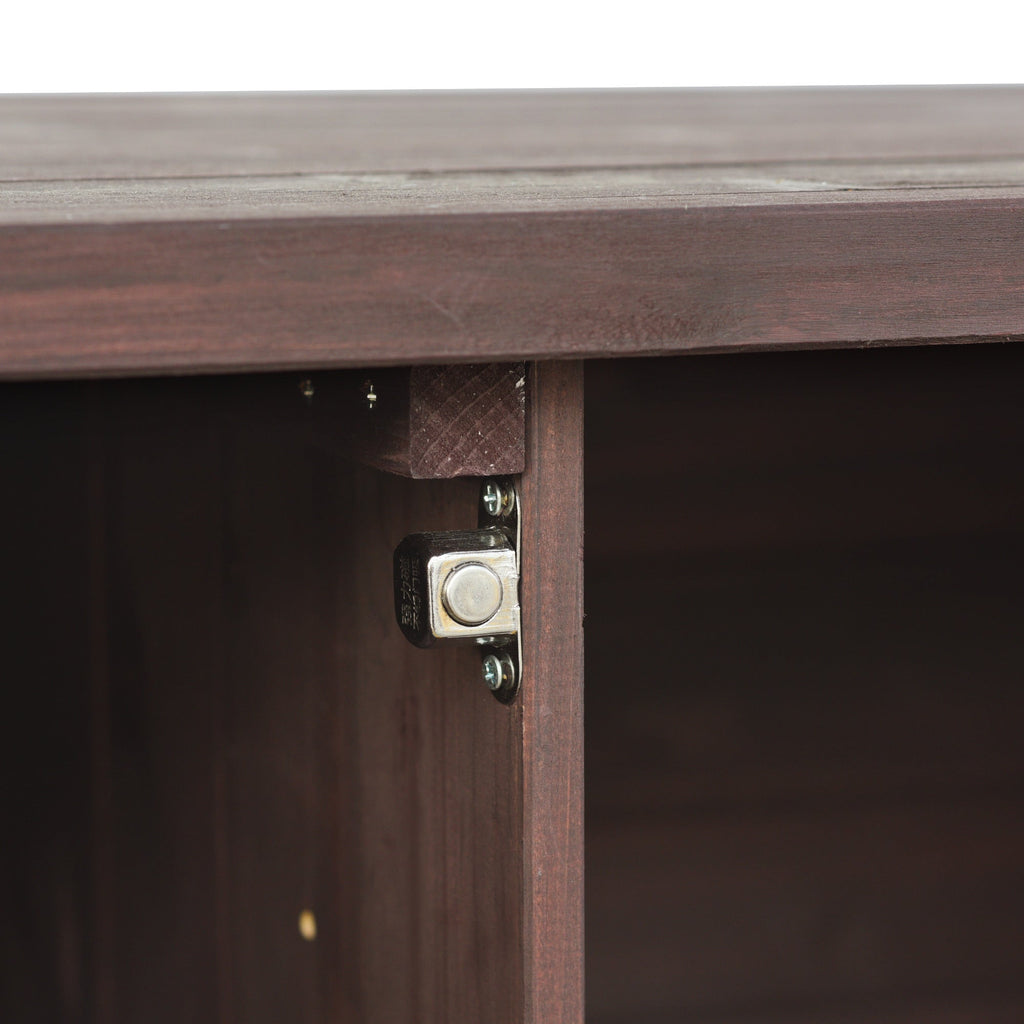 Outdoor Kitchen Island, Rolling Bar Cart & Storage Cabinet