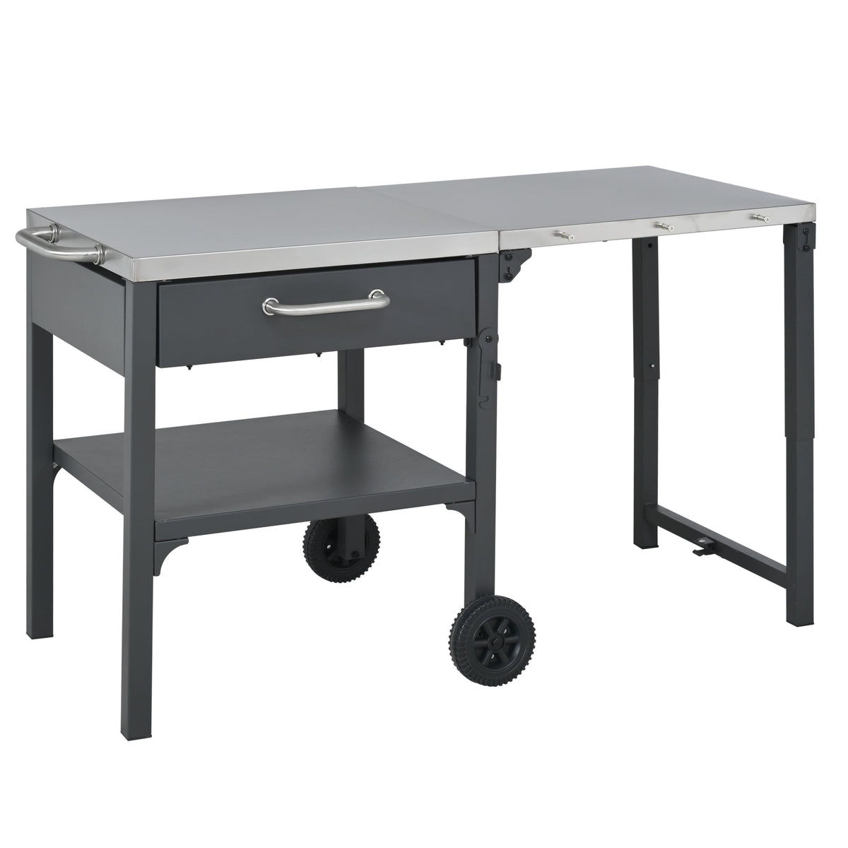 Outdoor Kitchen Cart Foldable Outdoor Prep Station