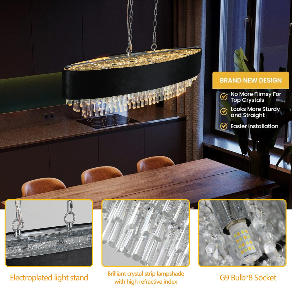 Modern Crystal Chandelier for Living-Room Cristal Lamp