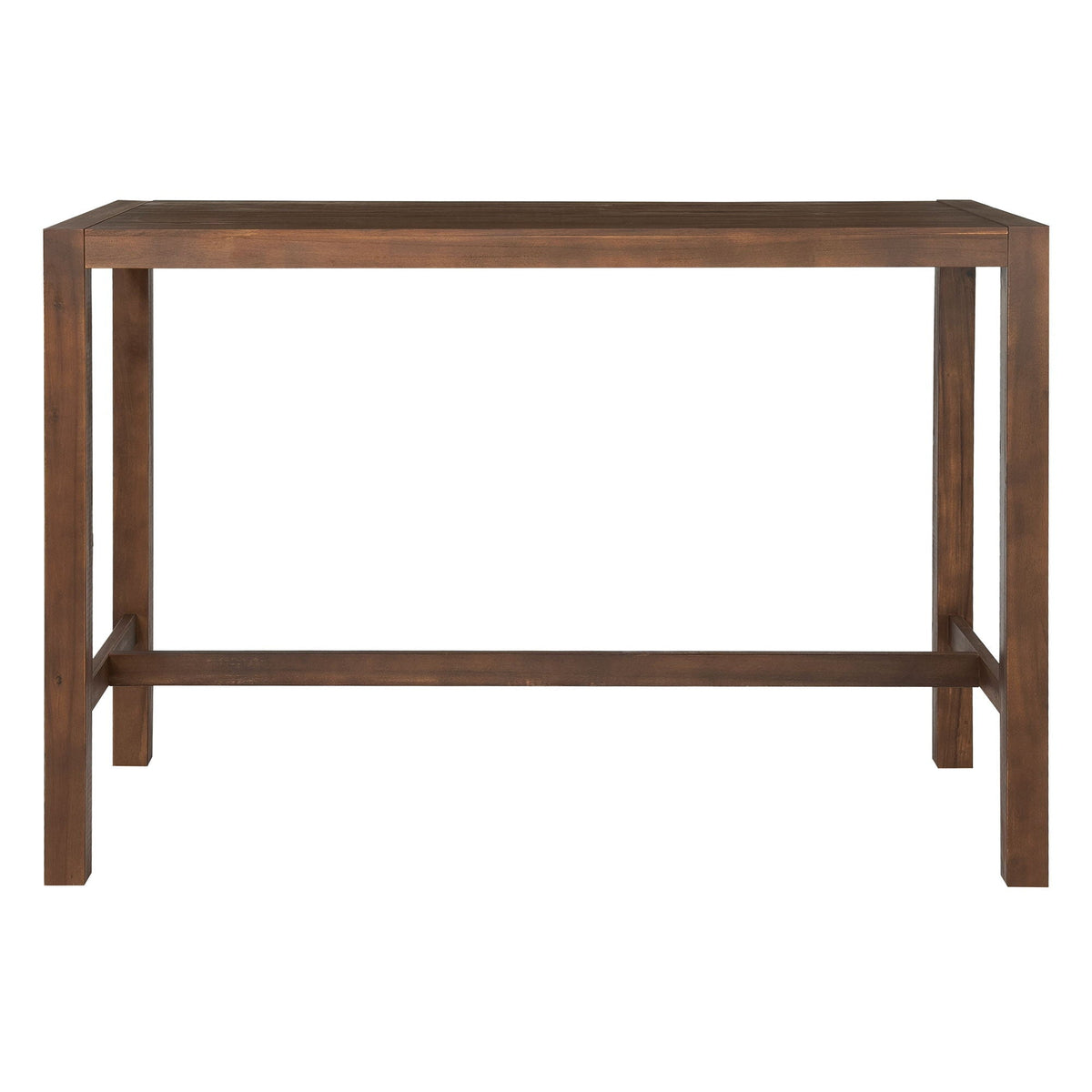 Patio Bar Set with Ergonomic Chairs - Light Brown or Dark Brown