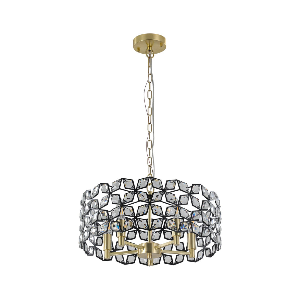 Modern Crystal Chandelier for Living-Room Round Cristal Lamp