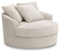 Cuddle Plush - Oversized Swivel Accent Chair