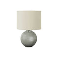 Lighting, Table Lamp, Modern - Gray / Cream