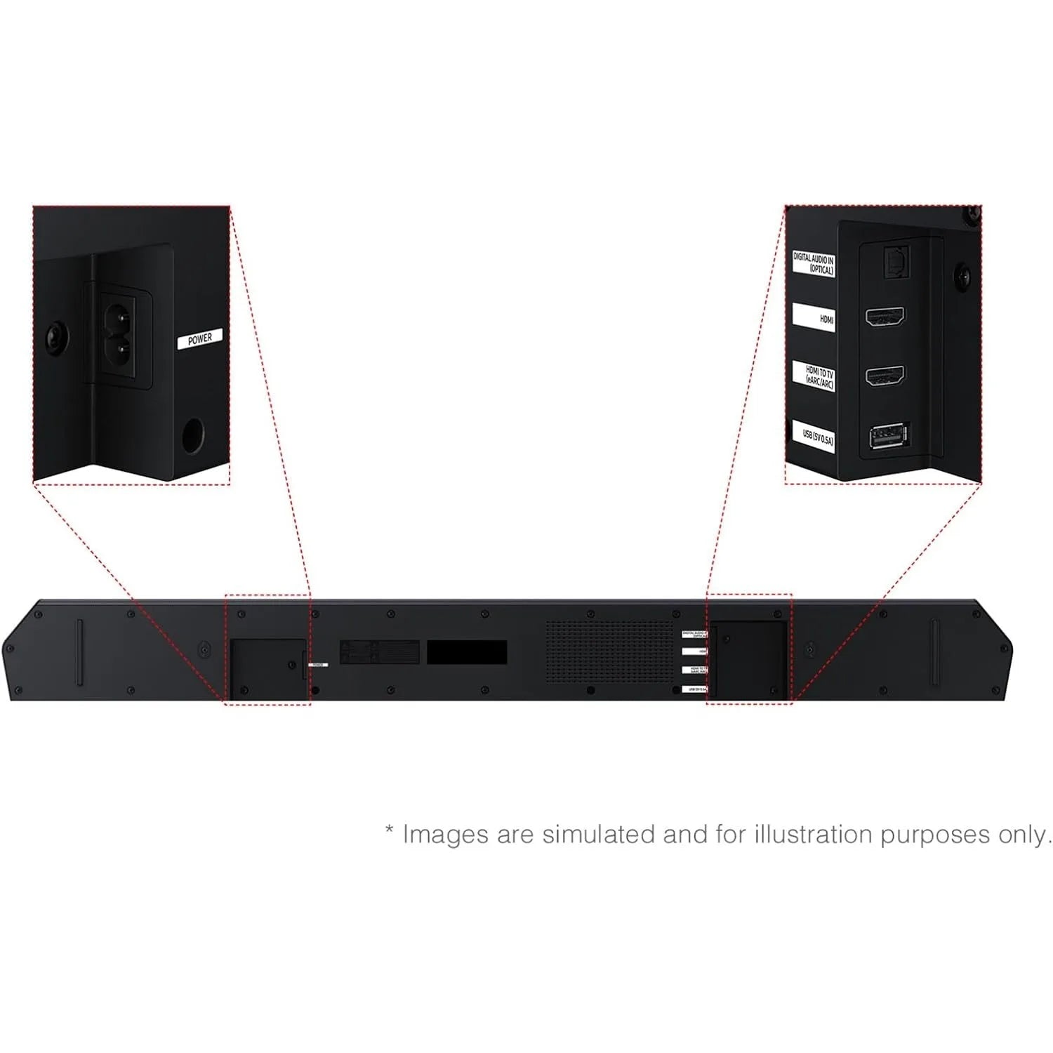 Samsung Soundbar with Subwoofer
