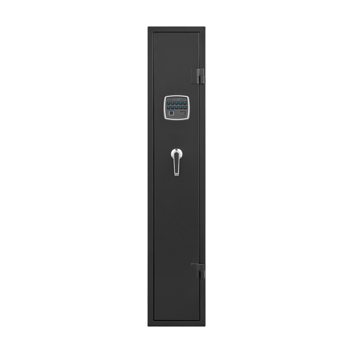 5 gun safes with 3 pistol pockets, quick access biometric adjustable heavy-duty gun rack
