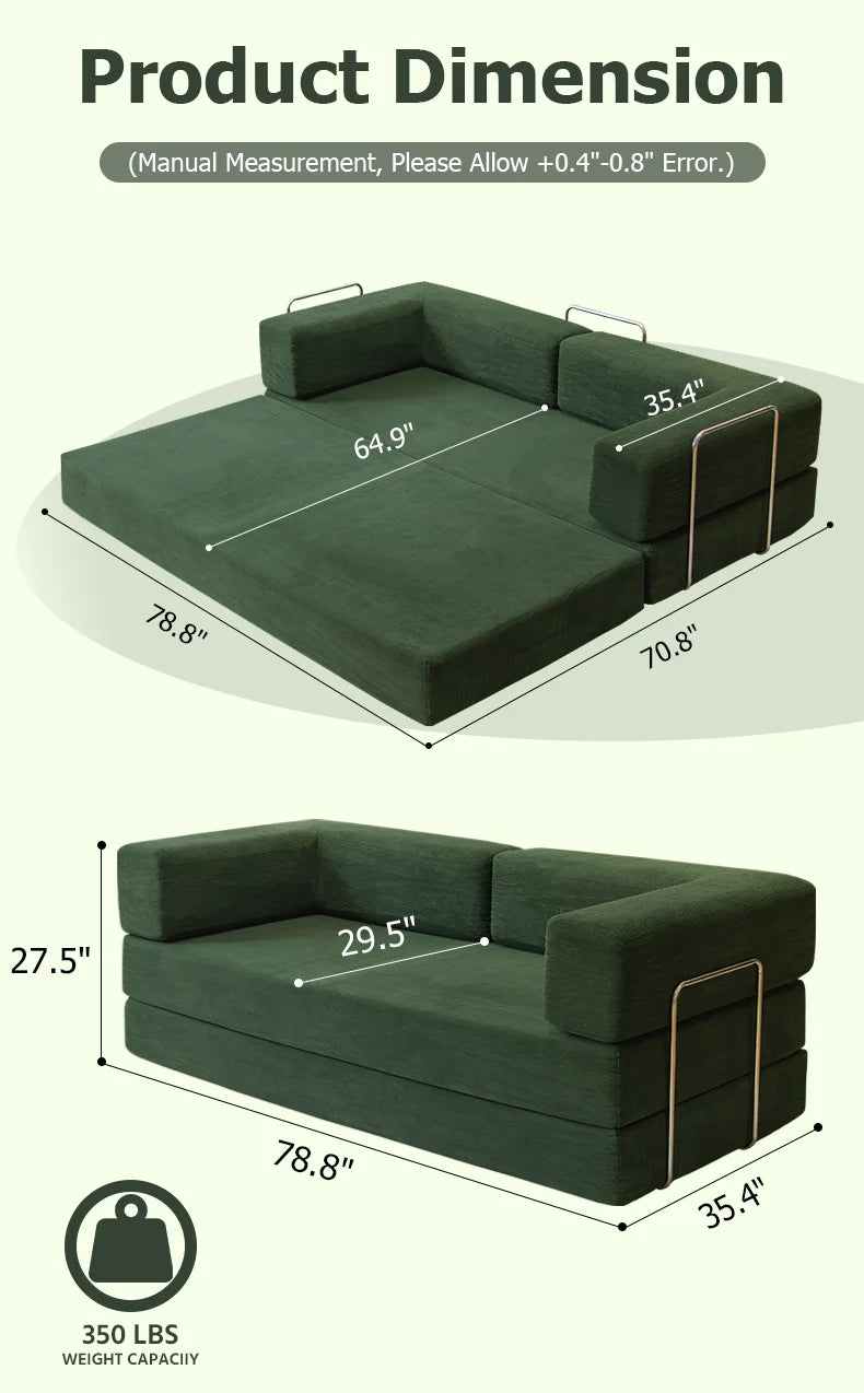 Queen Size Futon Sofa Bed