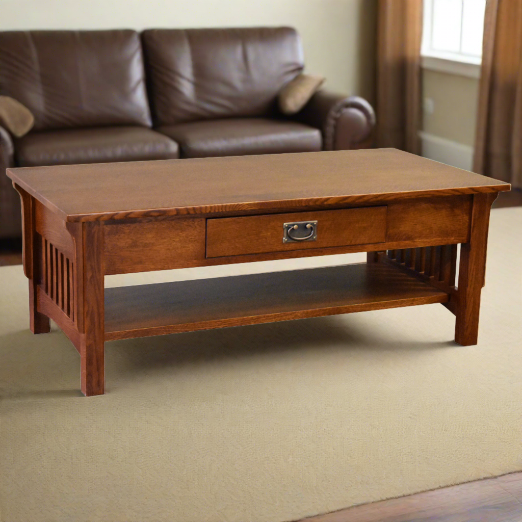 Crofter Style 1 Drawer Coffee Table