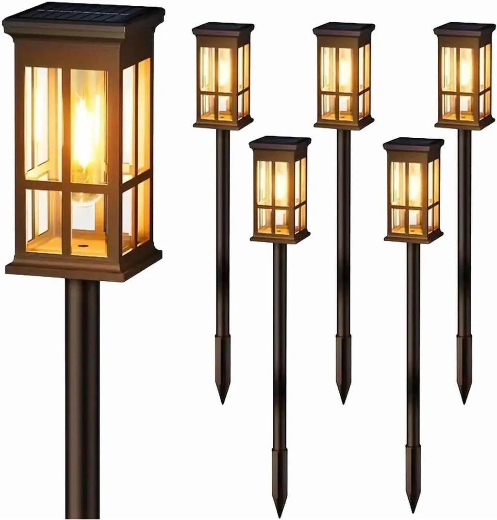 Solar Pathway Light Outdoor Solar Lamp Waterproof Landscape Lighting for Garden Yard Patio Walkway Driveway Camping Decor