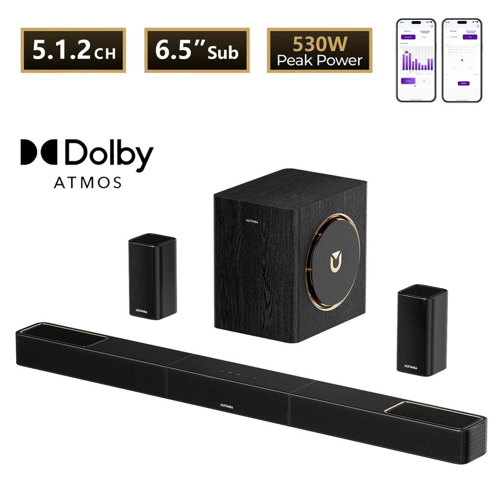 5.1.2ch Soundbar with Dolby Atmos