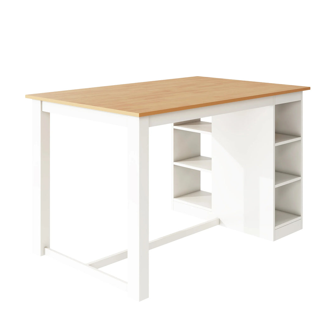 5-Piece Farmhouse Counter Height Dining Table Set